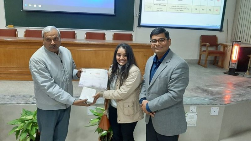 Ms. Poonam Rani won the ‘Best Poster Presentation’